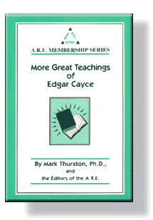 Cover of More Great Teachings of Edgar Cayce