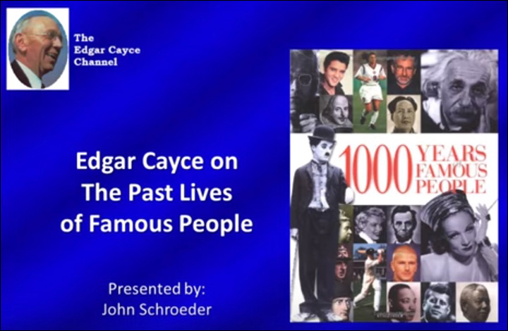 YouTube videos - David McMillin's Media Productions on Health and History according to the Edgar Cayce Readings
